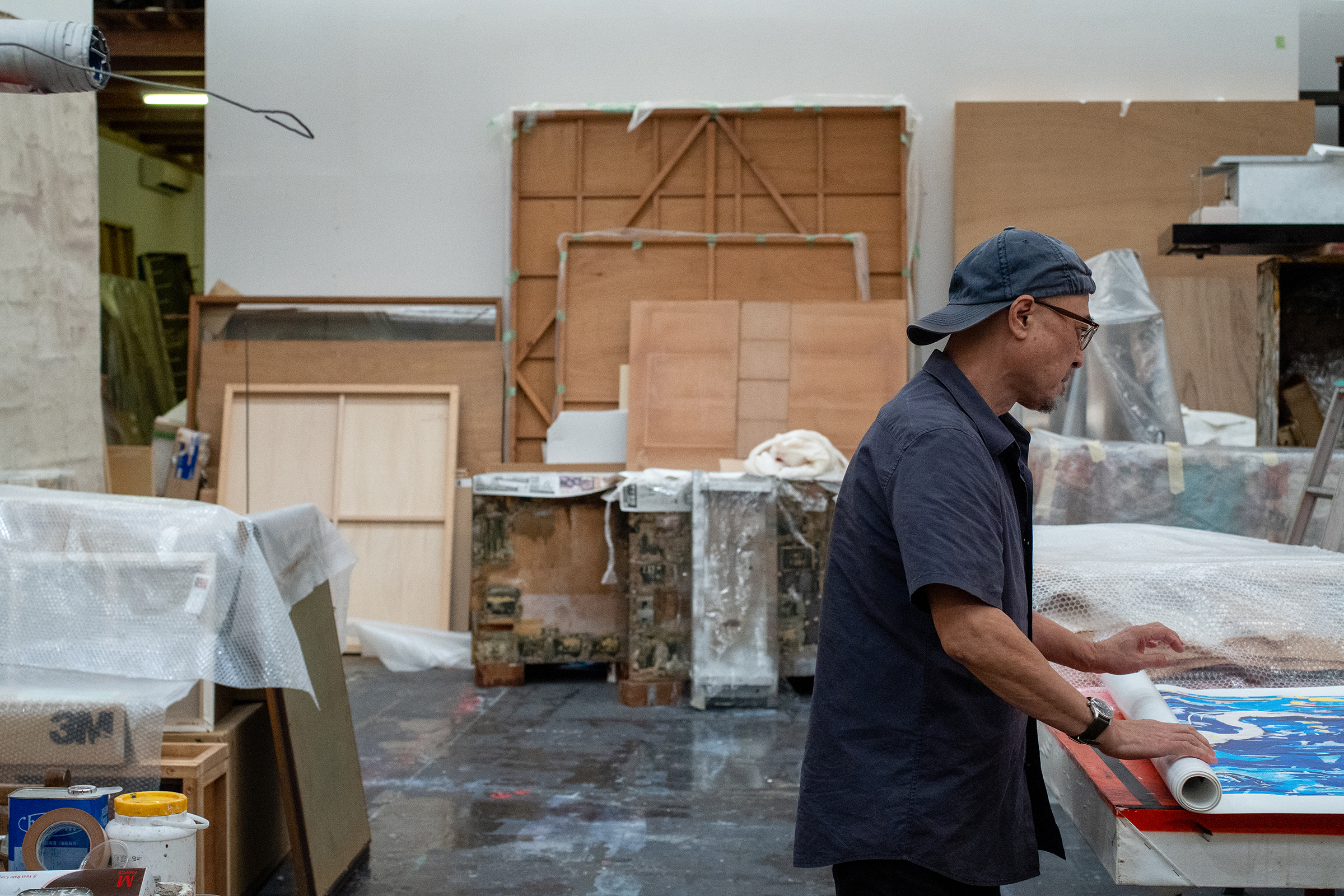 Leaving Uwajima Station: In the studio with Shinro Ohtake | Art Basel