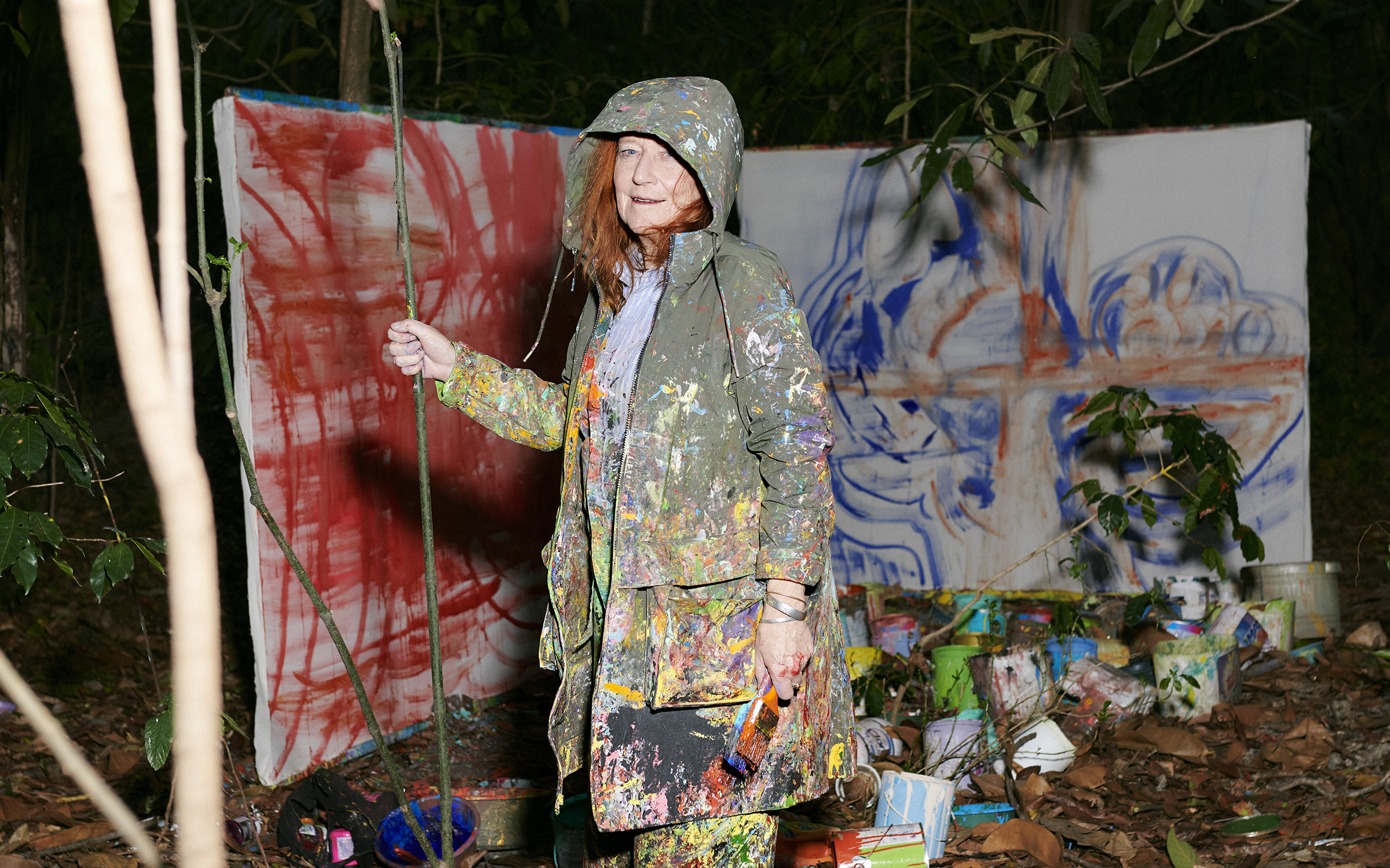 In the Guatemalan jungle, Vivian Suter paints the beauty