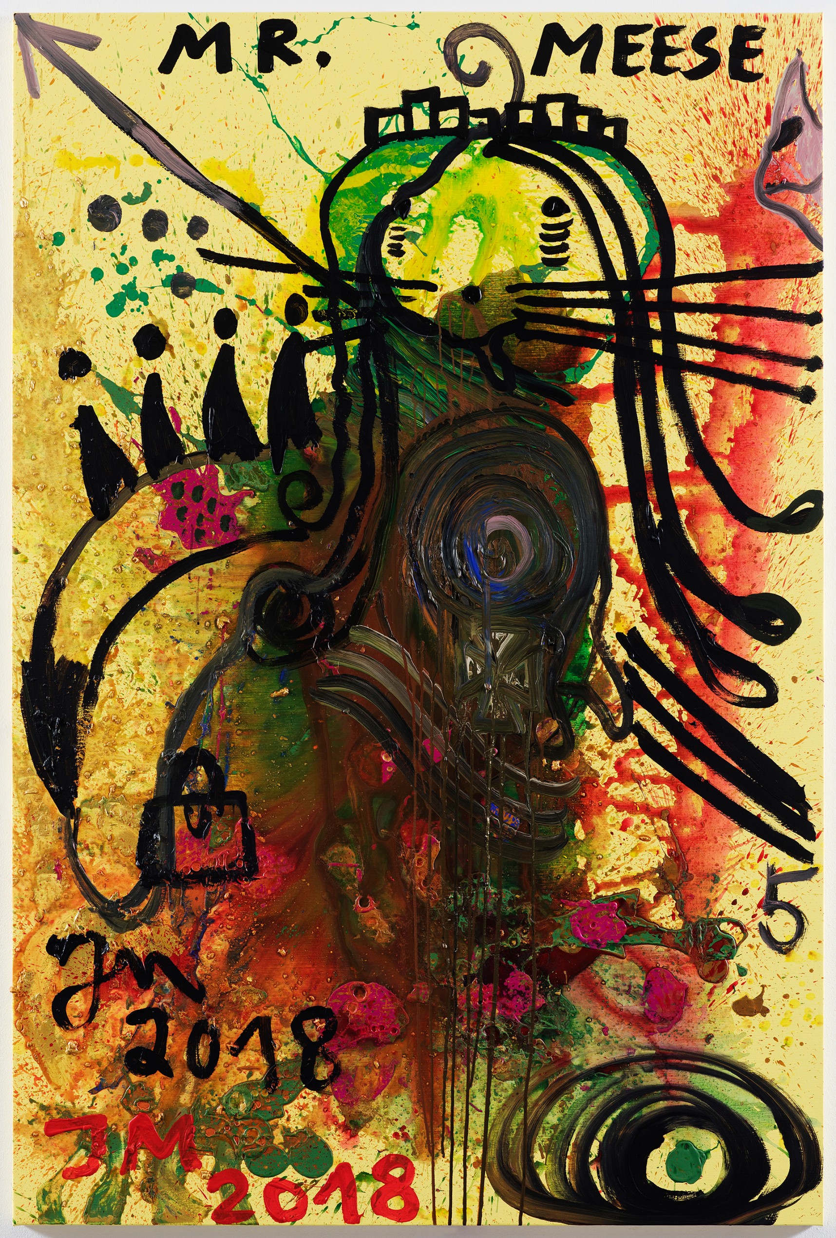 Jonathan Meese | “Der de Graf “D.A.F.” von Monte “Johnny