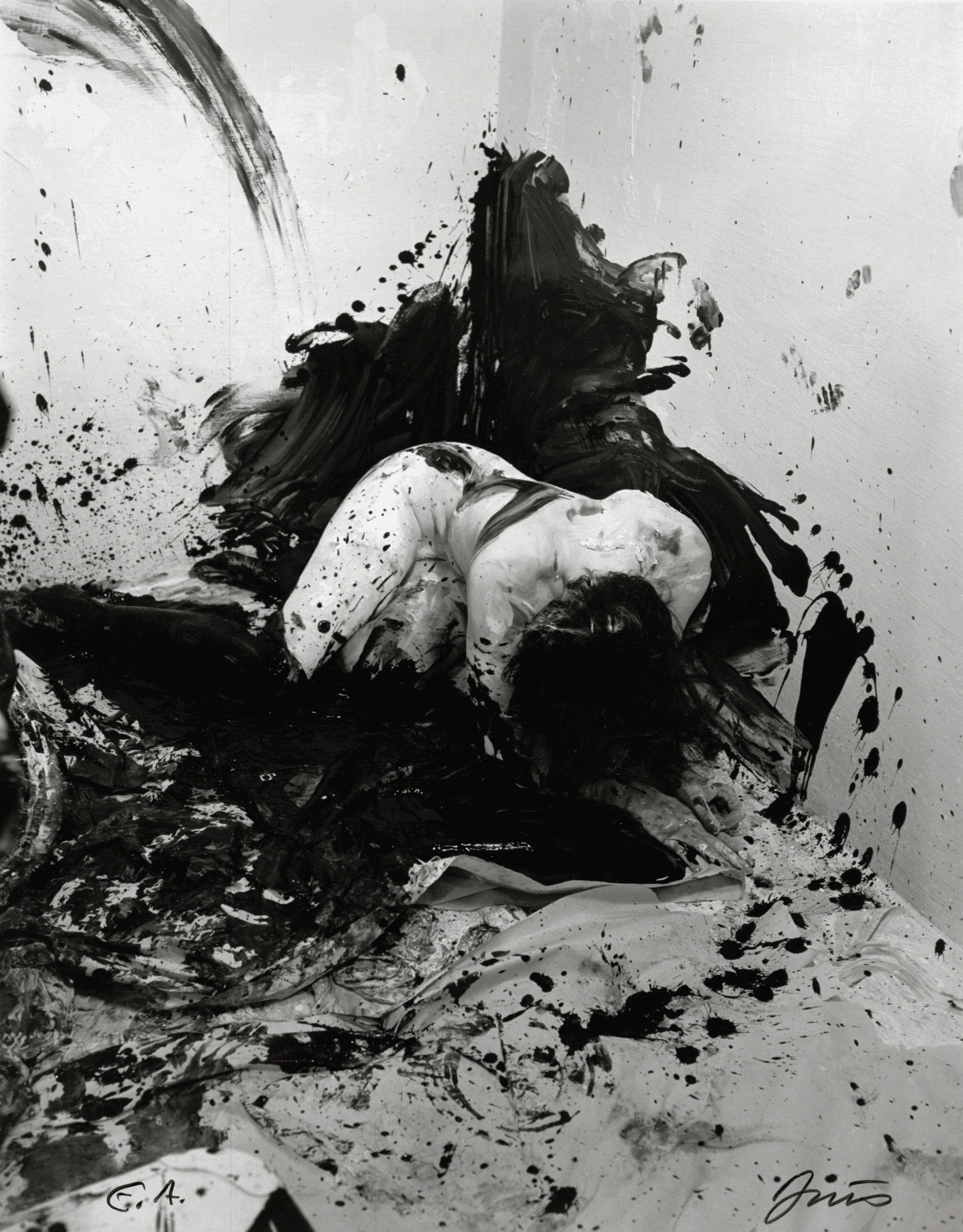 Günter Brus | Ana, Photo: Siegfried Klein (Khasaq), 1964