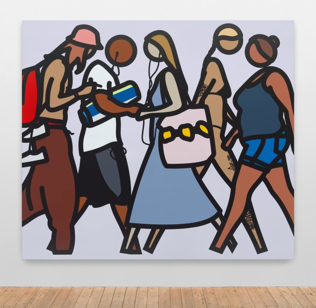 ジュリアンオピー◇ WALKING IN MELBOURNE 1 Julian Opie | Walking in Melbourne (2018) | Artsy