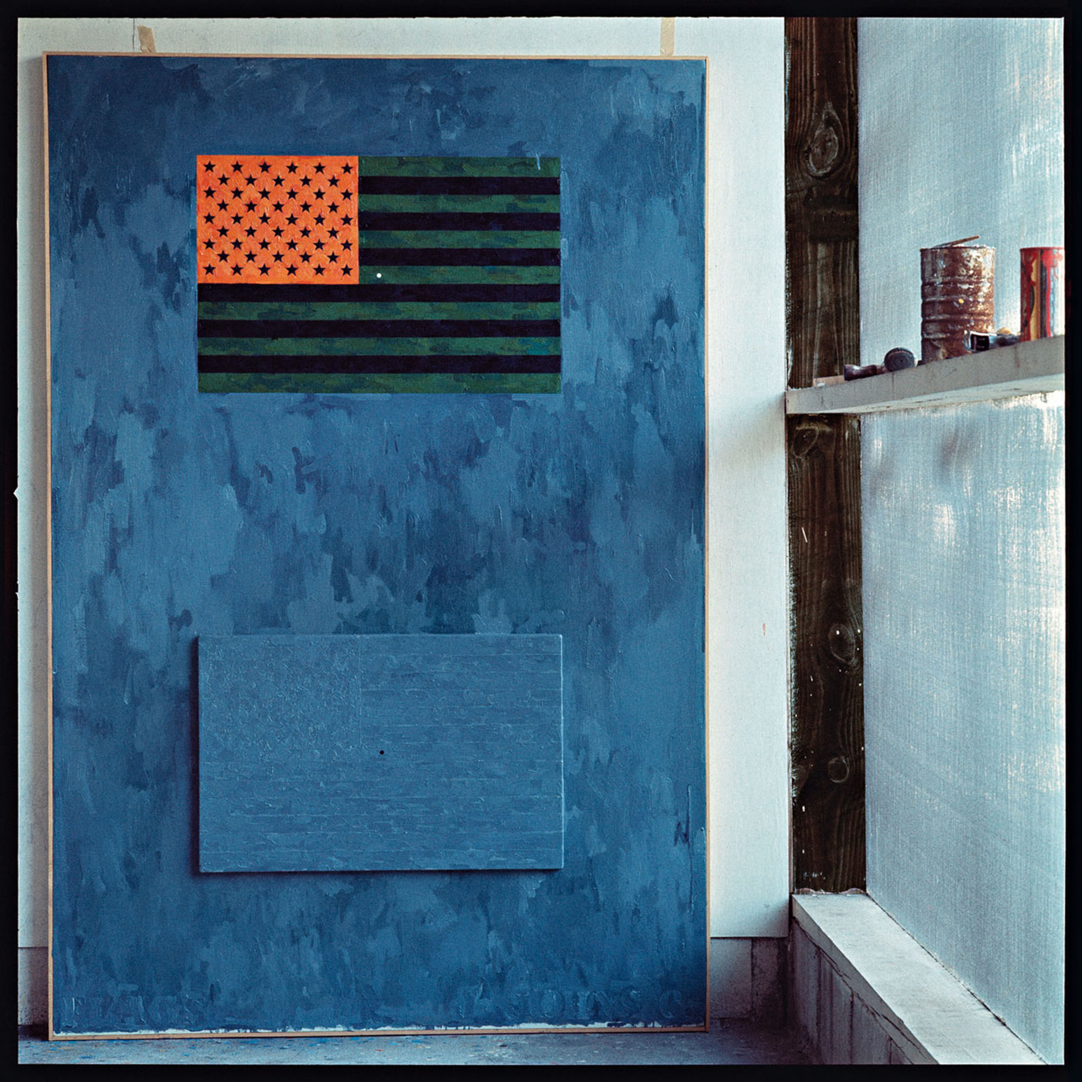 Ugo Mulas Jasper Johns Edisto Beach 1964
