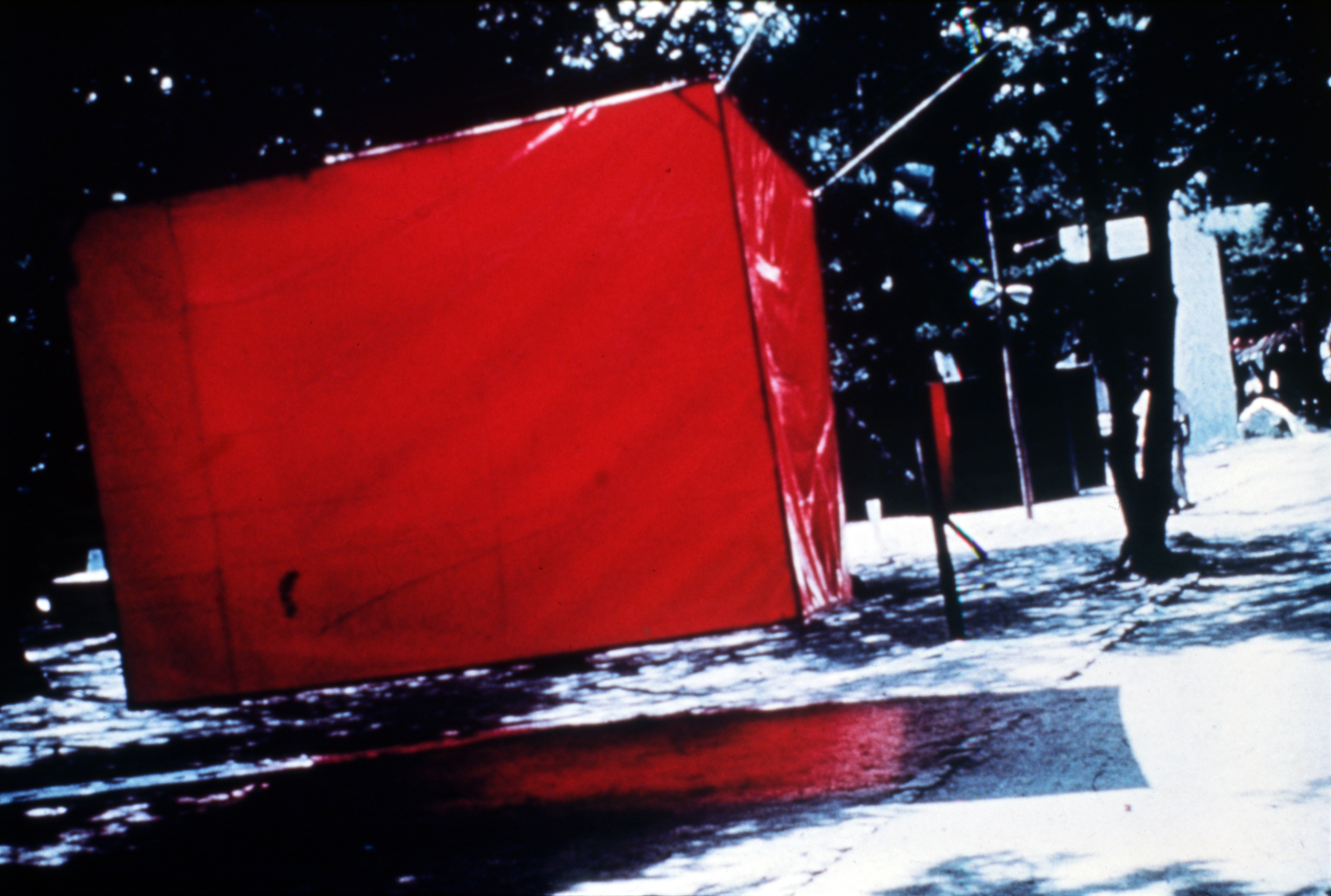 maruko.ページ Tsuruko Yamazaki | Red (Shape of Mosquito Net), 1956 | Art Basel