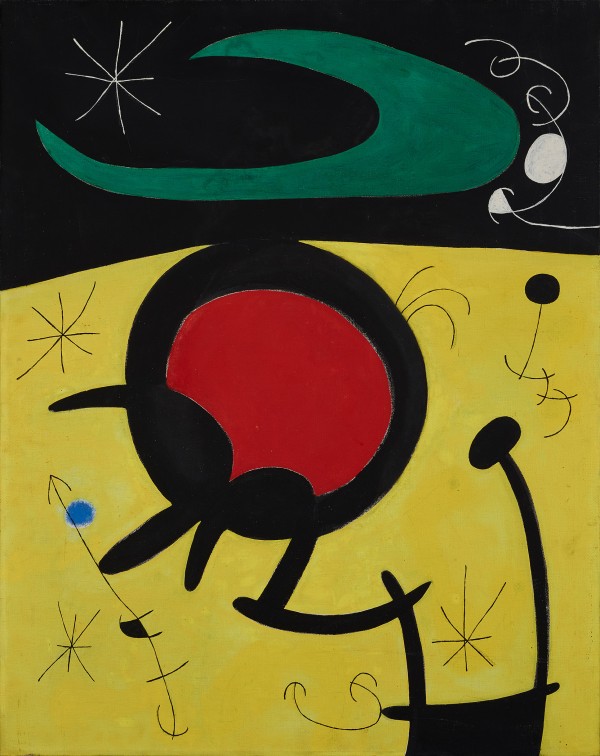 Joan Miro、LA PLAGE A CAMBRILS、海外版超希少レゾネ Joan Miro、LA