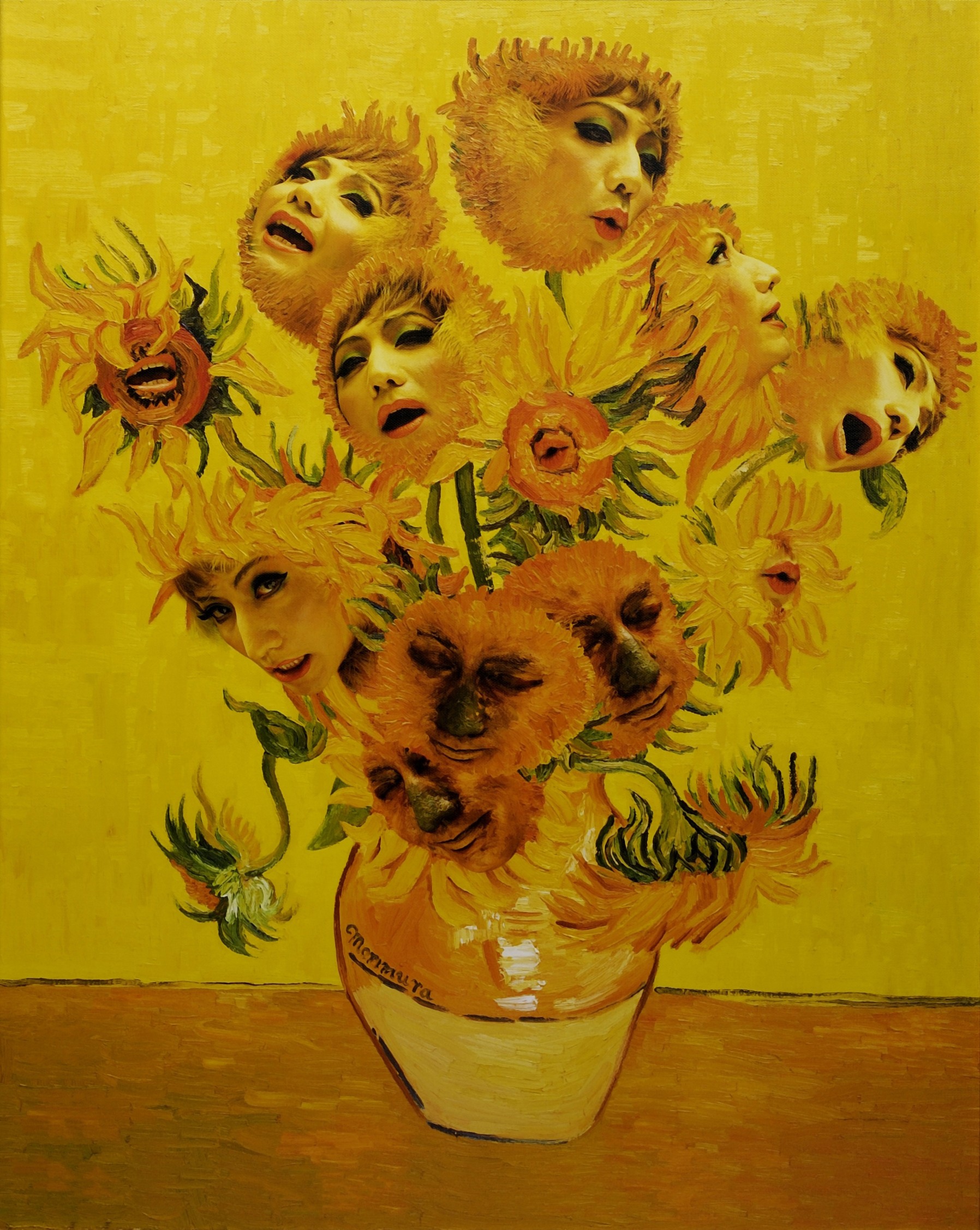Yasuma Morimura - Singing Sunflowers (1998)