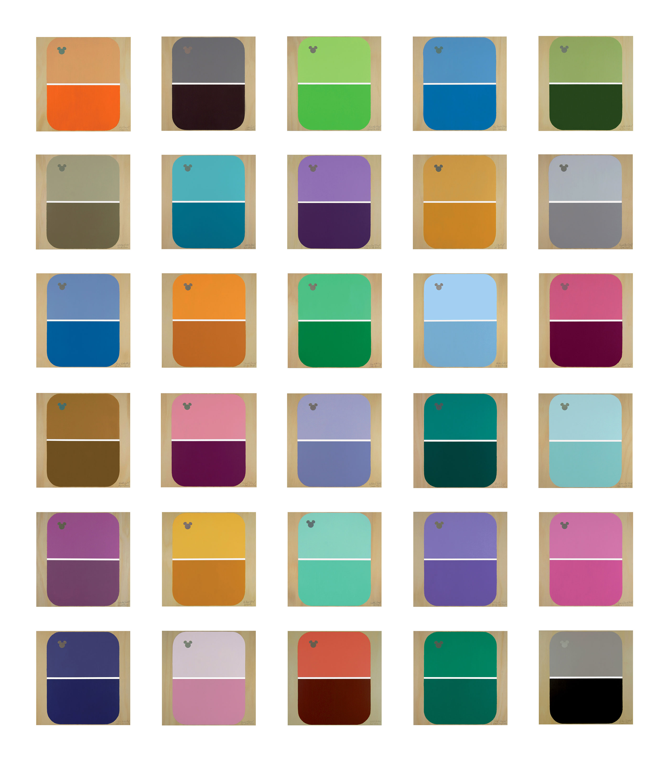 Peter Atkins | Disney Color Project, 2009 | Art Basel