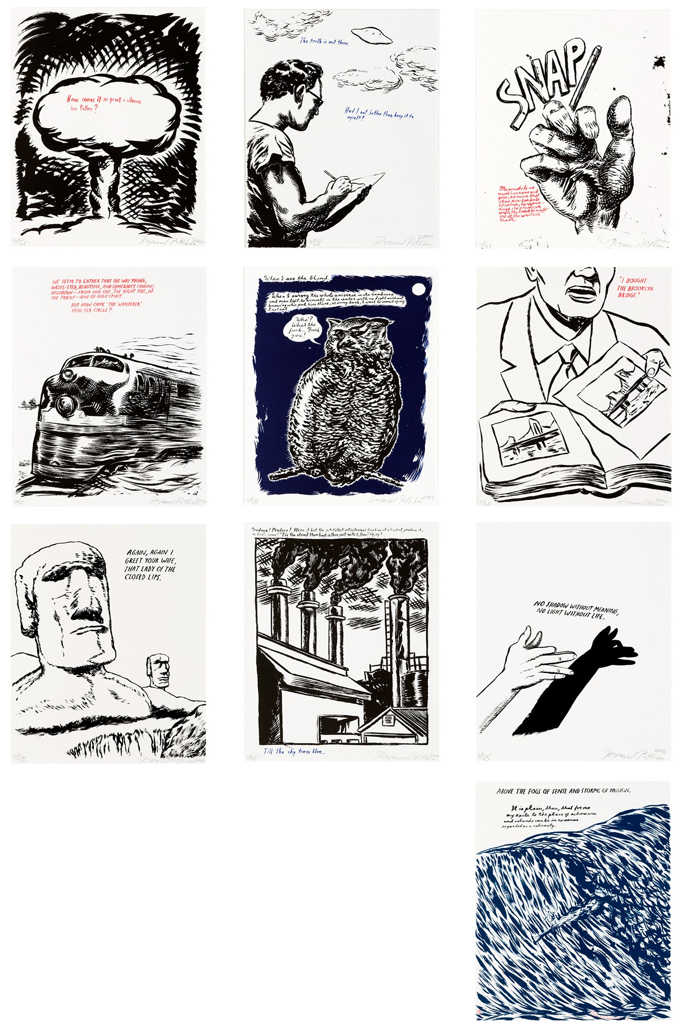 Raymond Pettibon | Plots on Loan I, 2000 | Art Basel