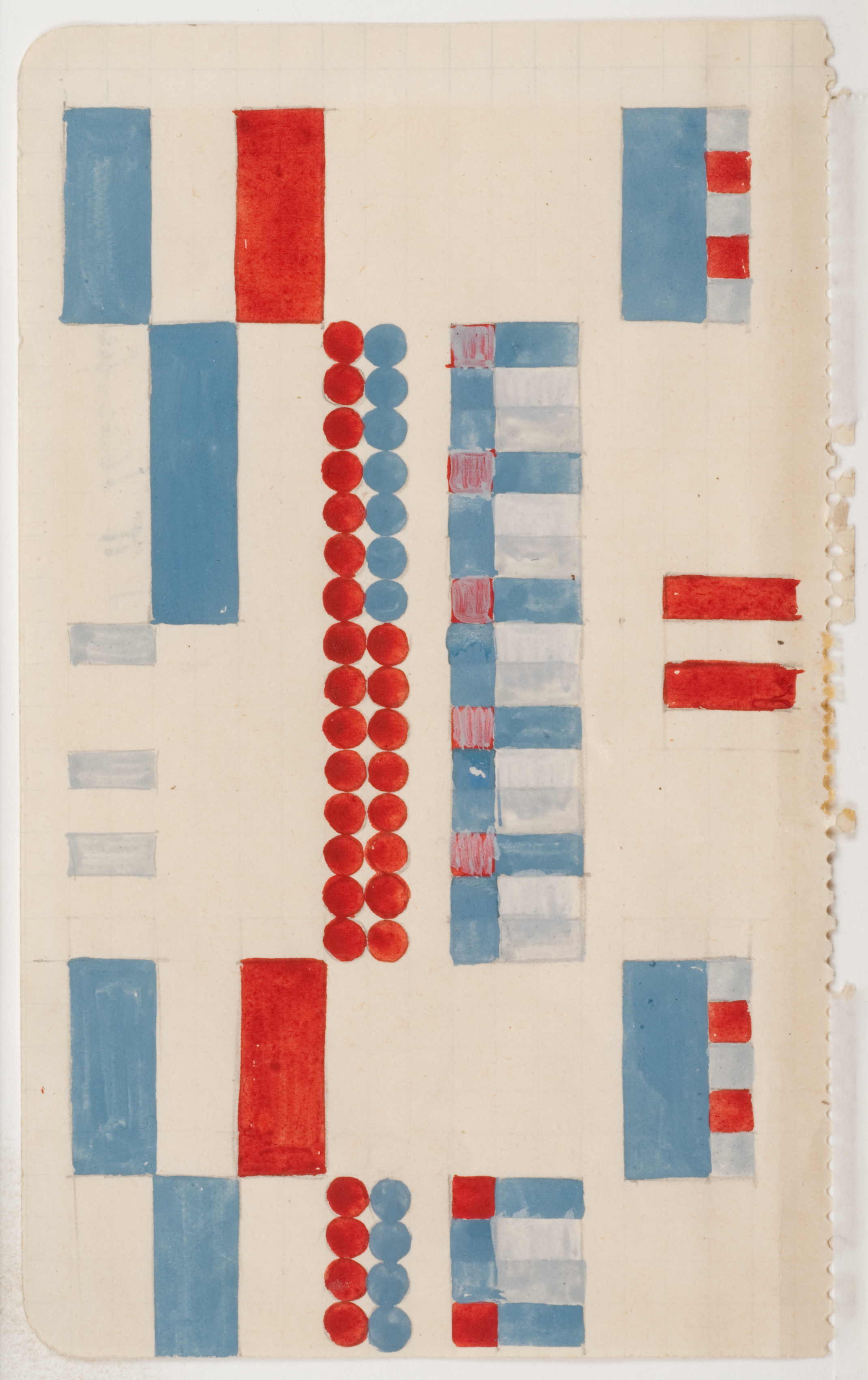Sophie Taeuber Arp Composition Horizontale Verticale 1921