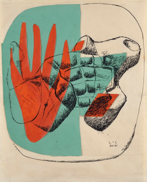 Le Corbusier | Main et silex, 1951 | Art Basel