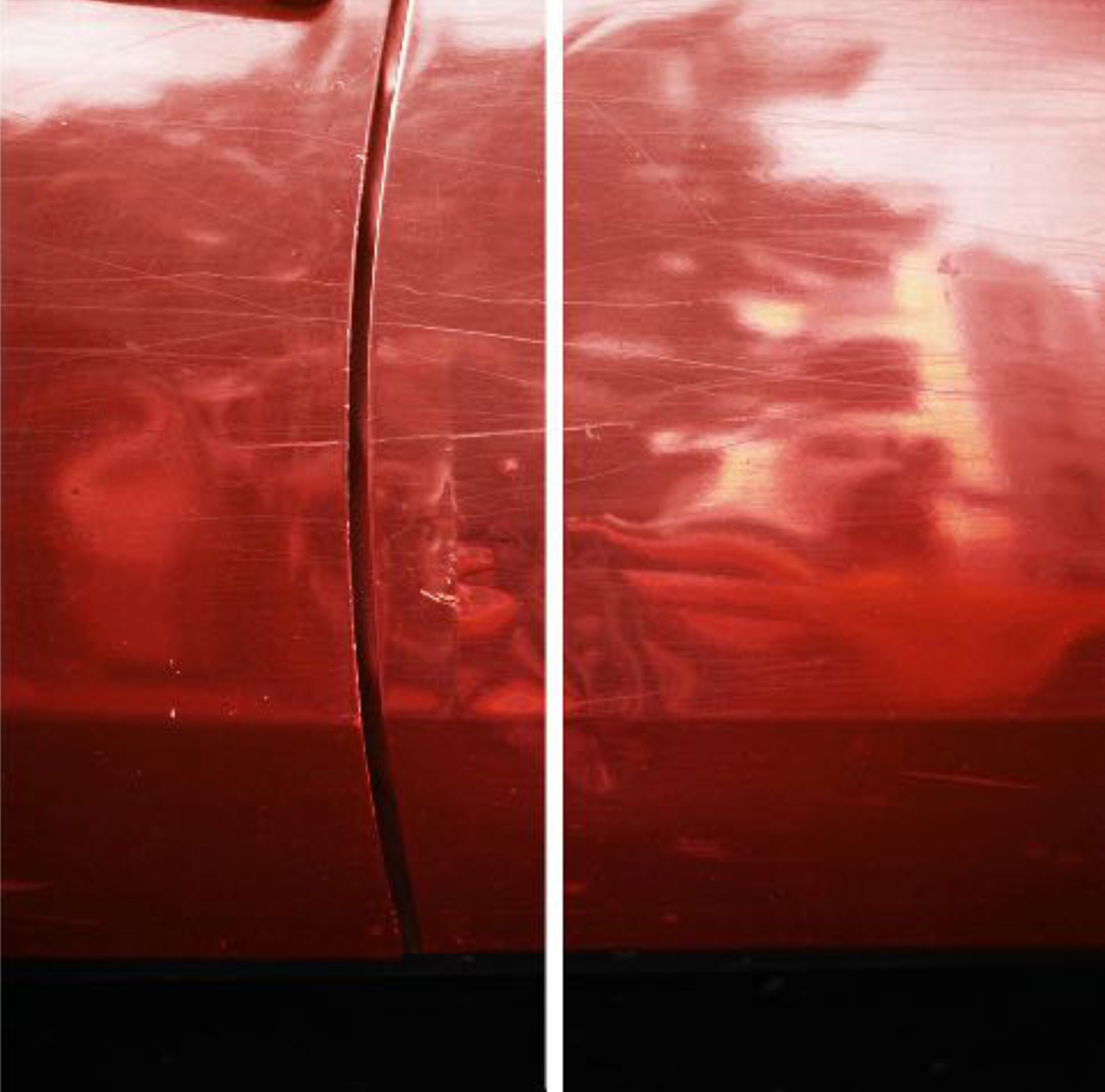 Jan Dibbets | New Colorstudy 1976/2012,Diptych Red, 2012