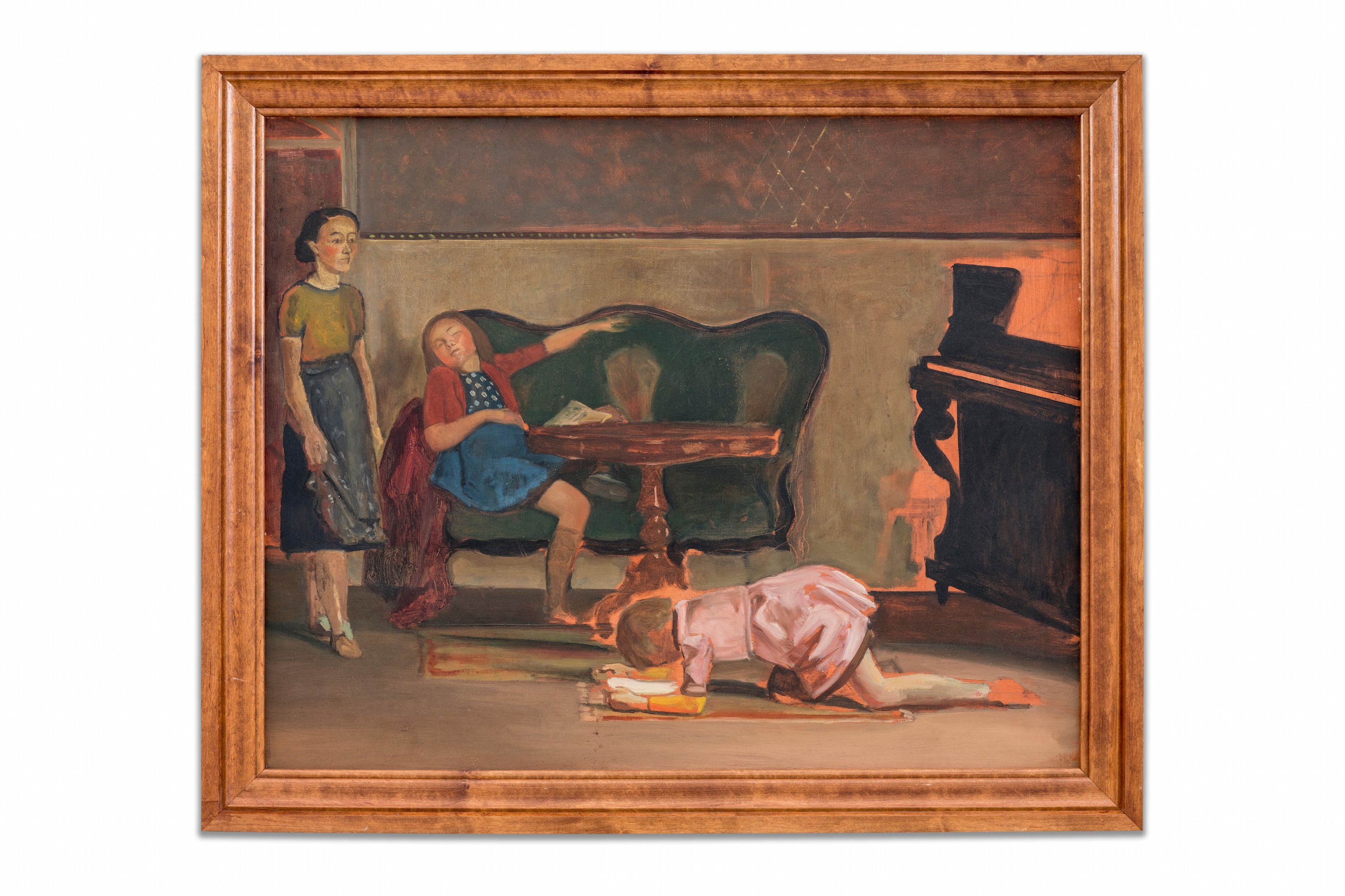 Balthus | Study for Le Salon, 1940 | Art Basel