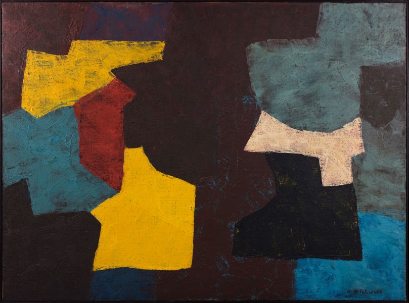 Serge Poliakoff | Composition abstraite, 1956 | Art Basel