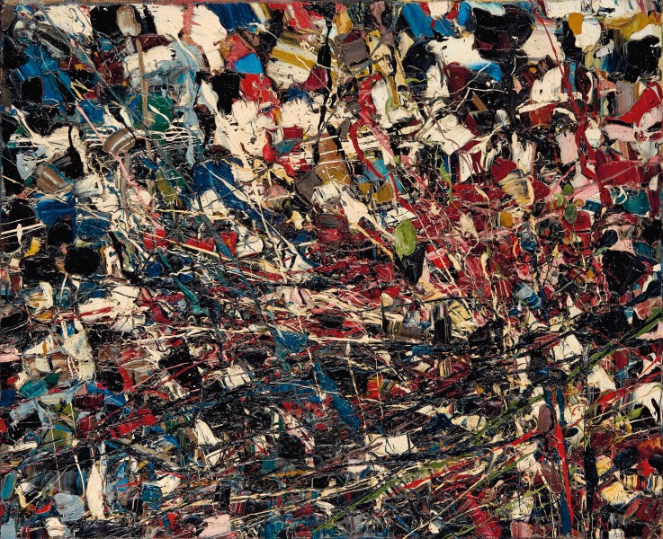 Sans Titre 1950（リオペラ）Riopelle アートポスター Riopelle_1950-1.jpg